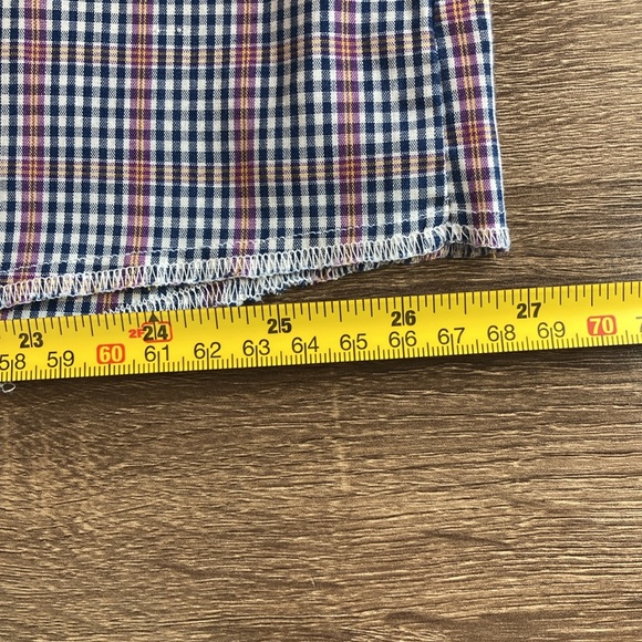 Vintage 1990s Saddlebrook Wrangler Style Western Wear Button Up Plaid Shirt XL - Picture 9 of 9